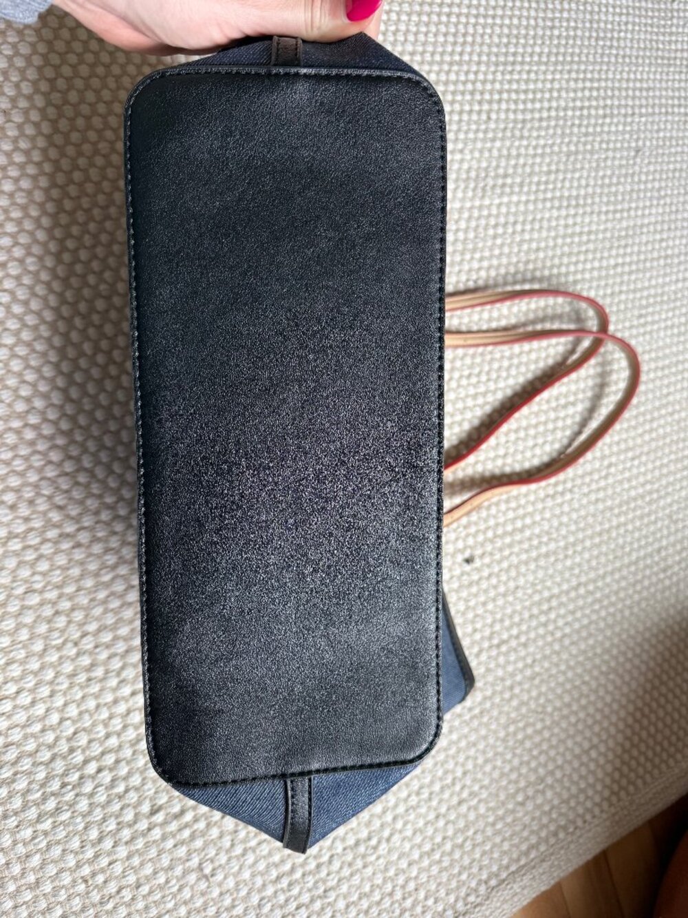 GUESS | Denim Y2K Logo Large Shoulder Tote Bag - Picture 5 of 15